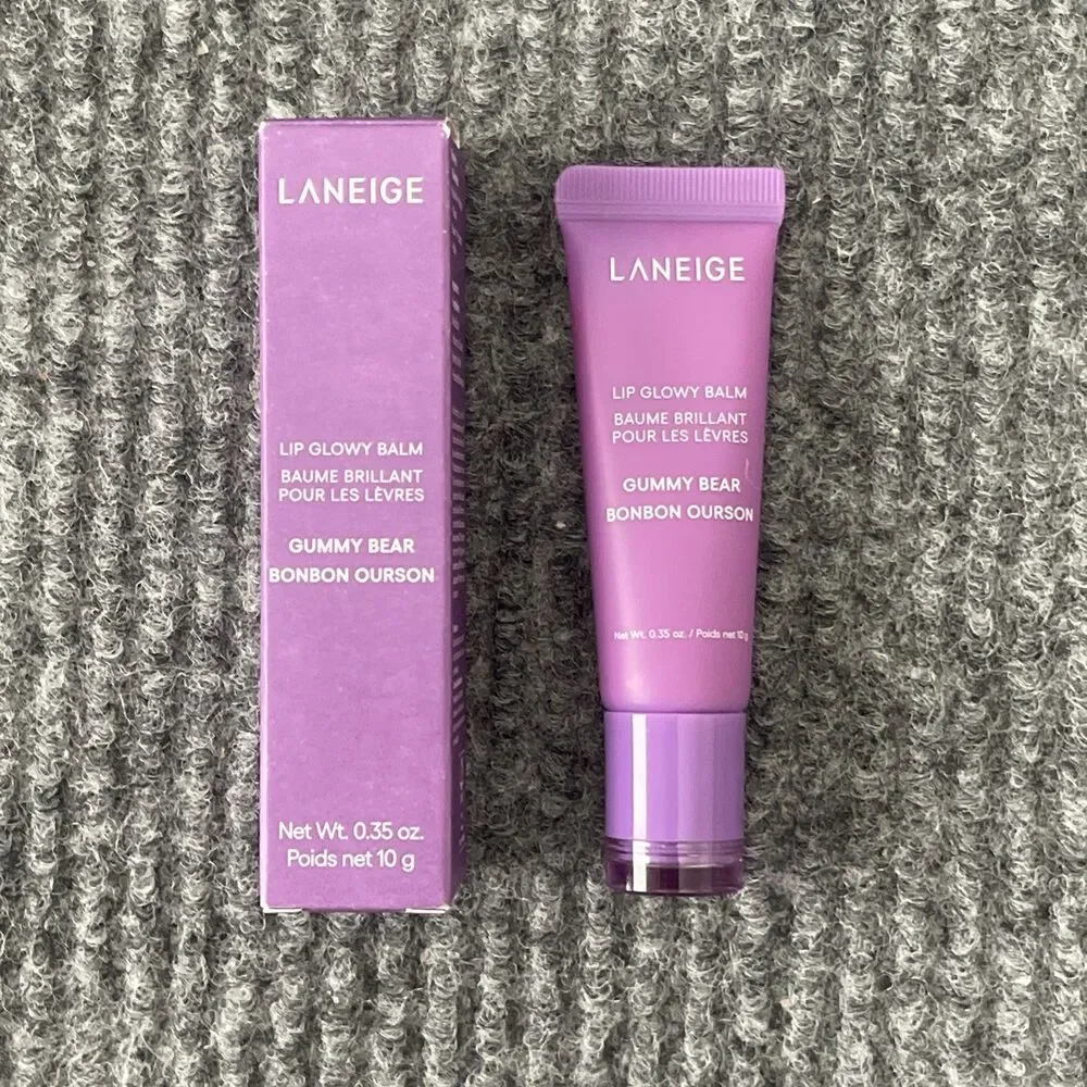 Laneige Lip Glowy Balm - GUMMY BEAR - Full Size 0.35 Oz NEW Authentic